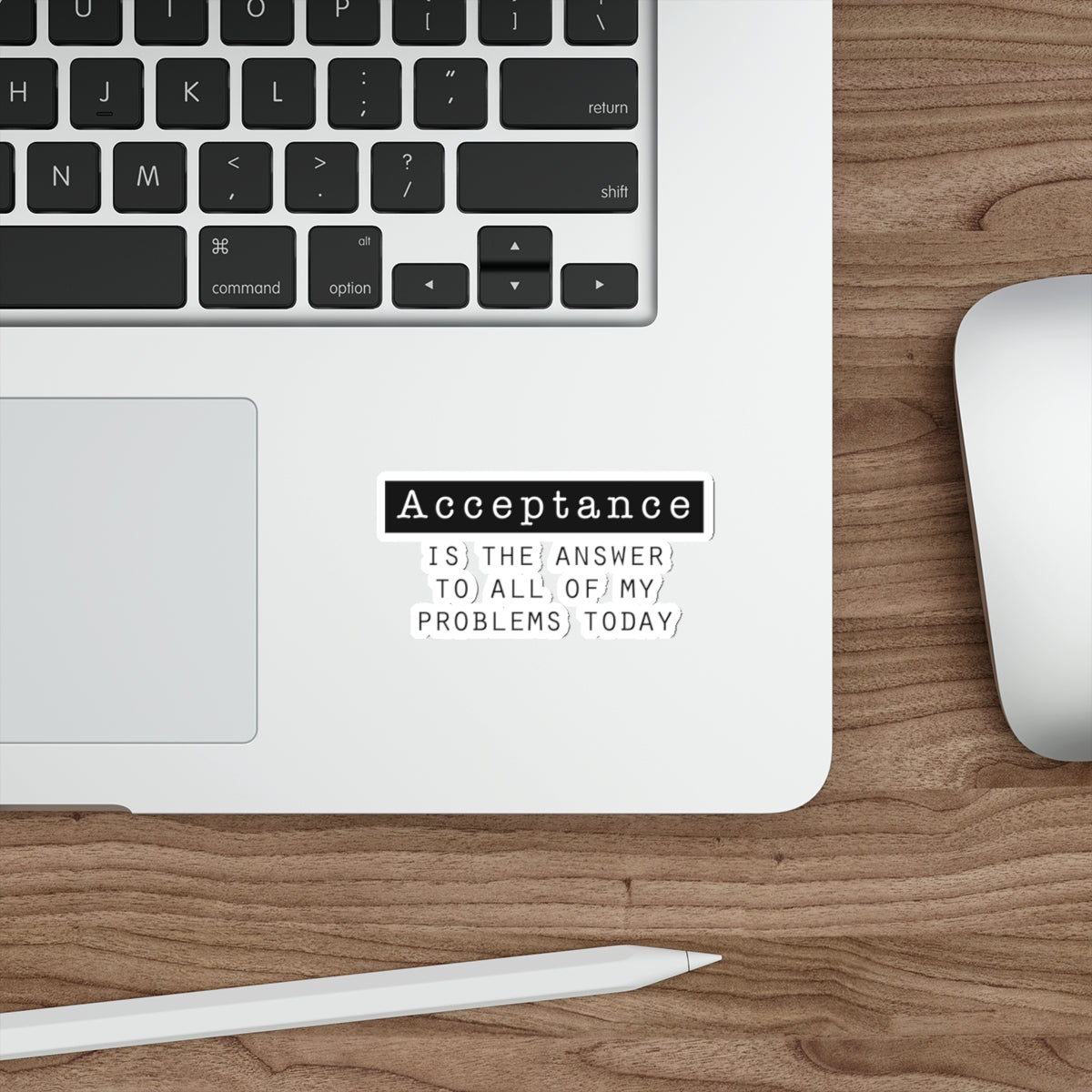 Acceptance Is the Answer Vinyl Stickers