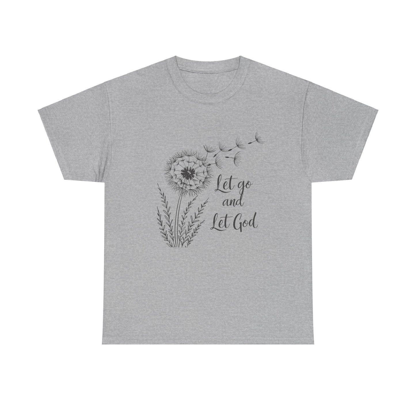 Dandelion Dreams: Let Go and Let God AA T-Shirt