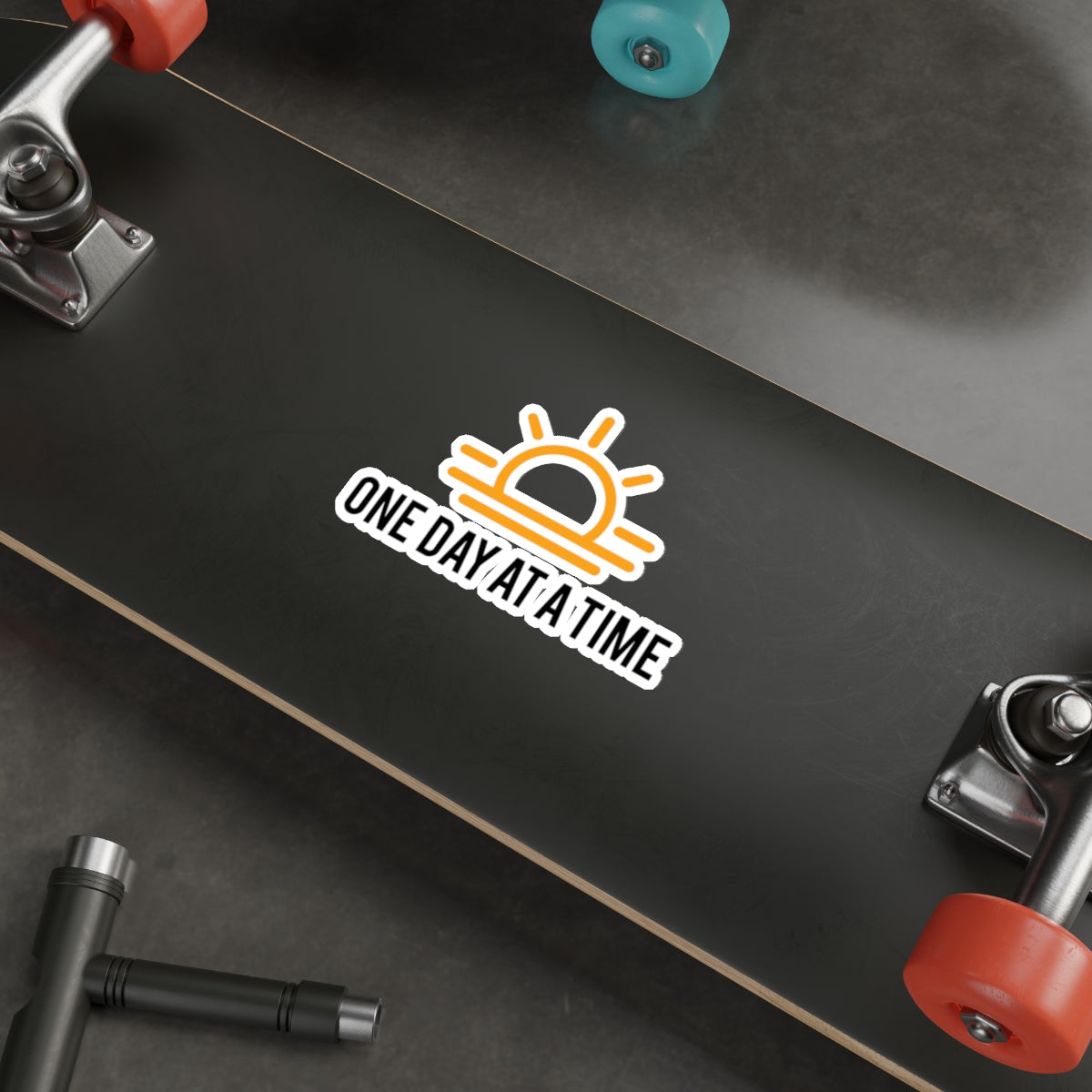 One Day at a Time Vinyl Stickers