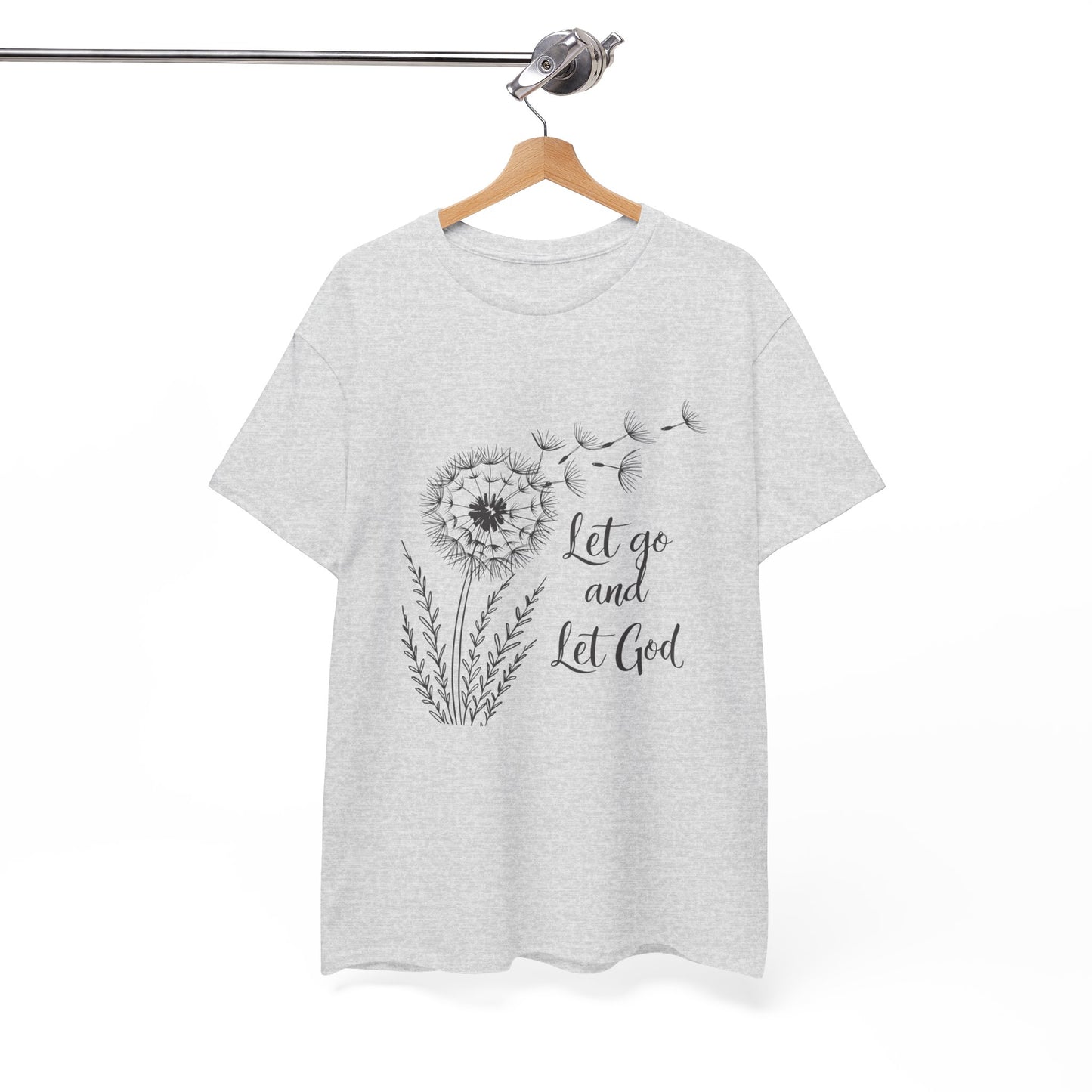 Dandelion Dreams: Let Go and Let God AA T-Shirt