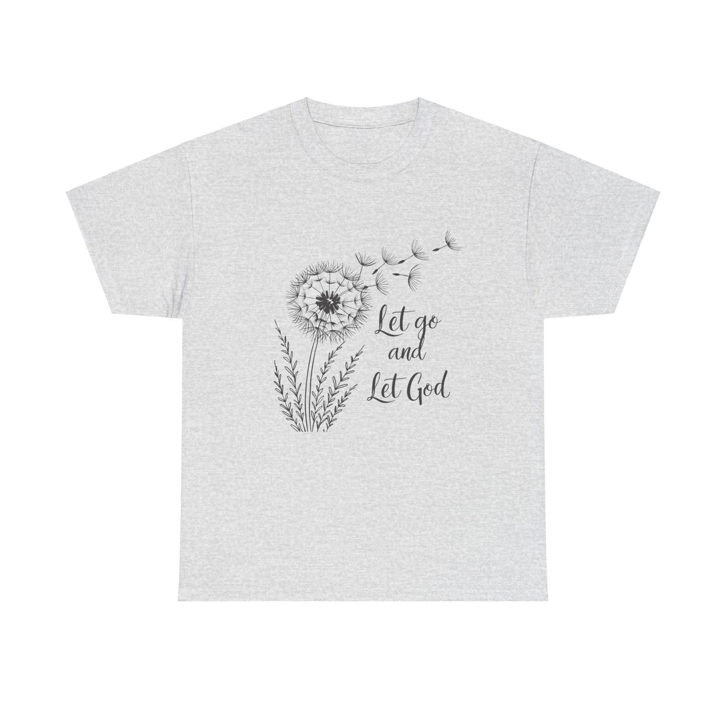 Dandelion Dreams: Let Go and Let God AA T-Shirt