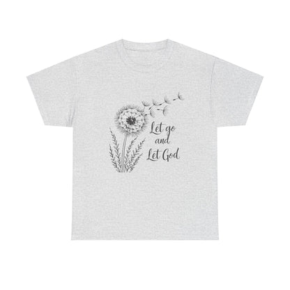 Dandelion Dreams: Let Go and Let God AA T-Shirt