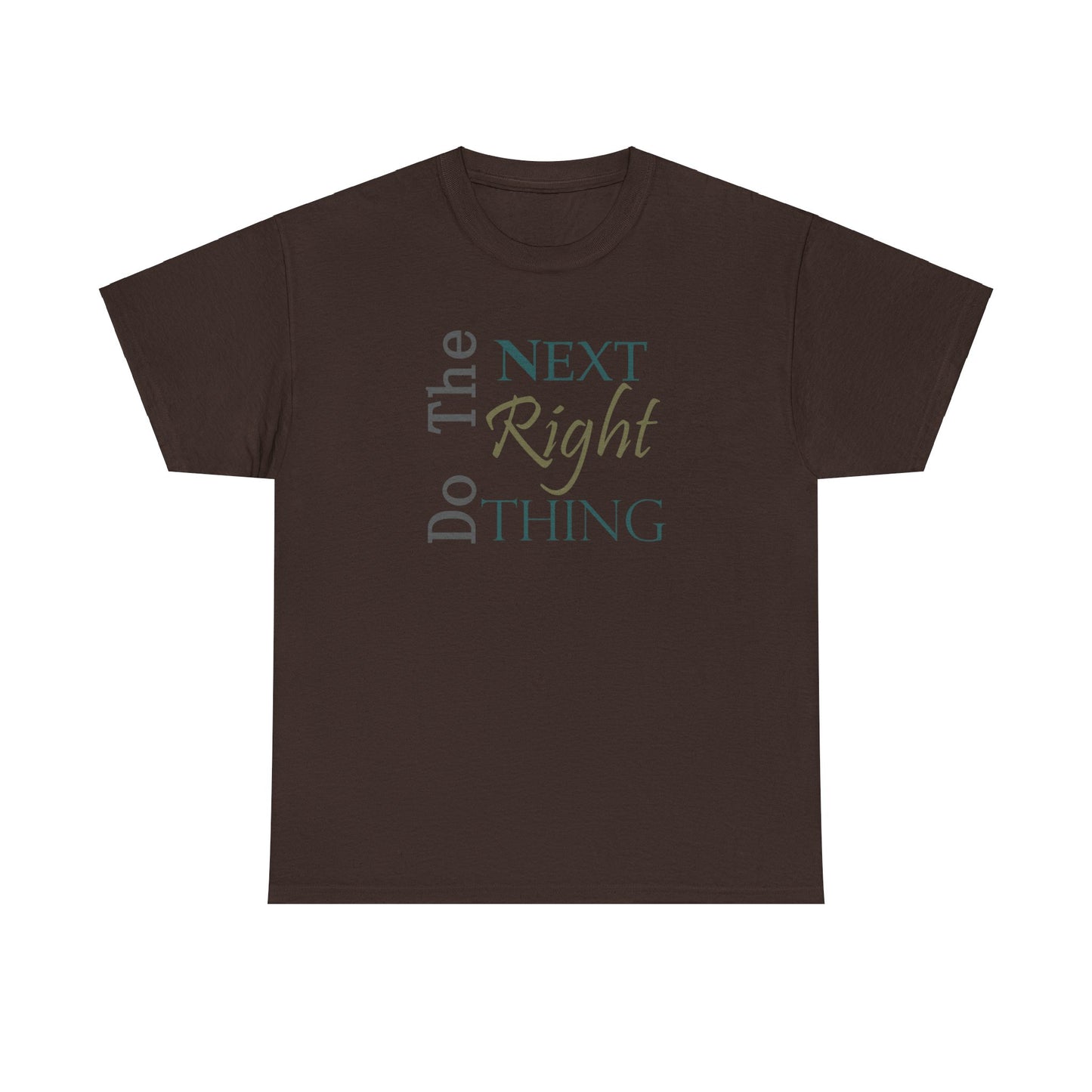 Do the NEXT Right Thing Unisex Heavy Cotton Tee