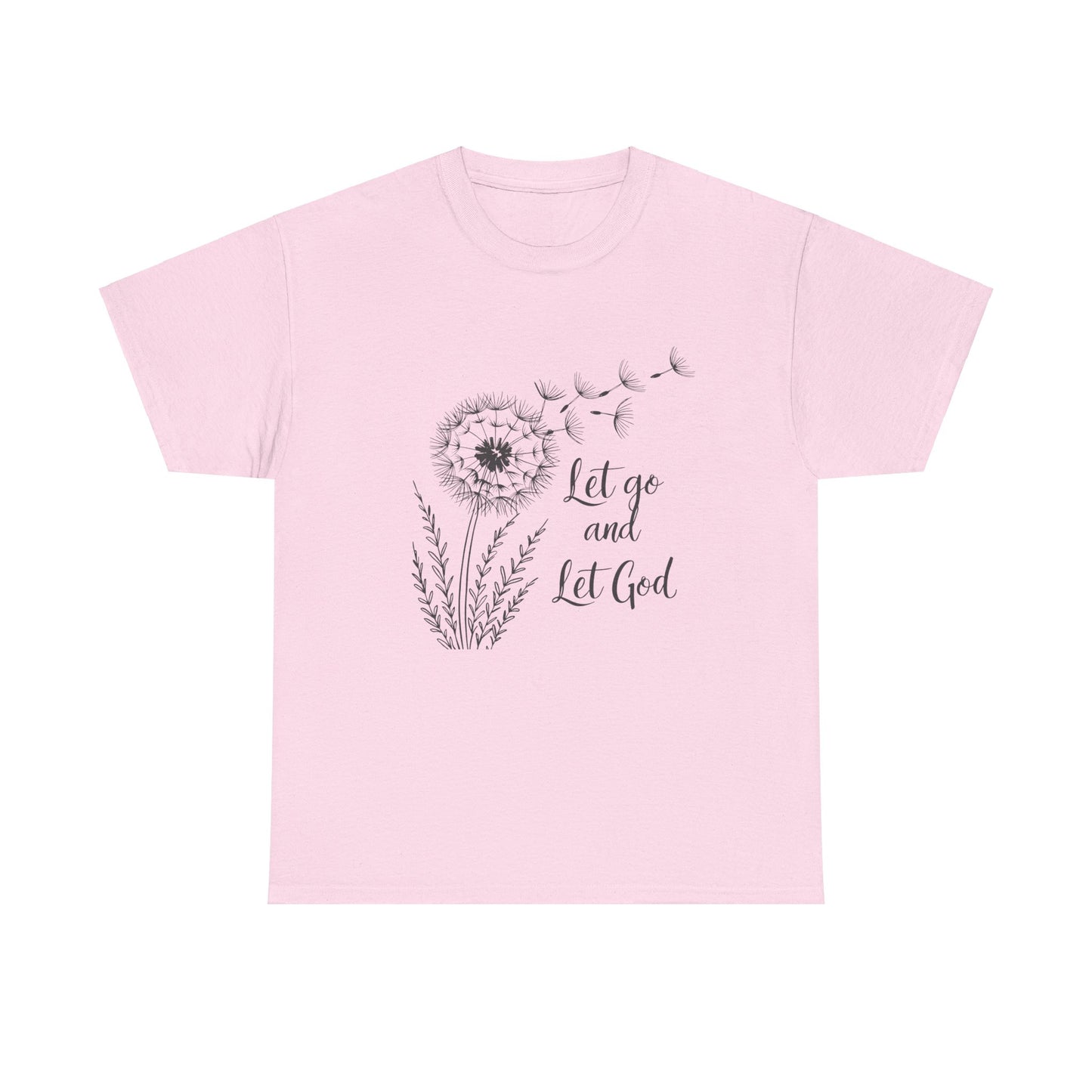 Dandelion Dreams: Let Go and Let God AA T-Shirt