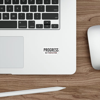 Progress Not Perfection Vinyl Stickers