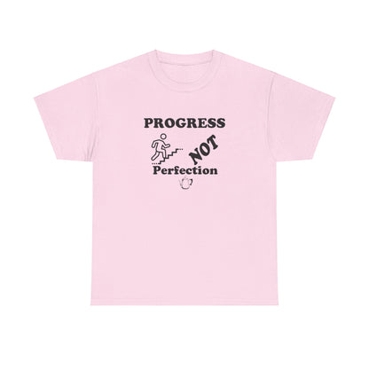 Progress NOT Perfection Unisex Heavy Cotton Tee