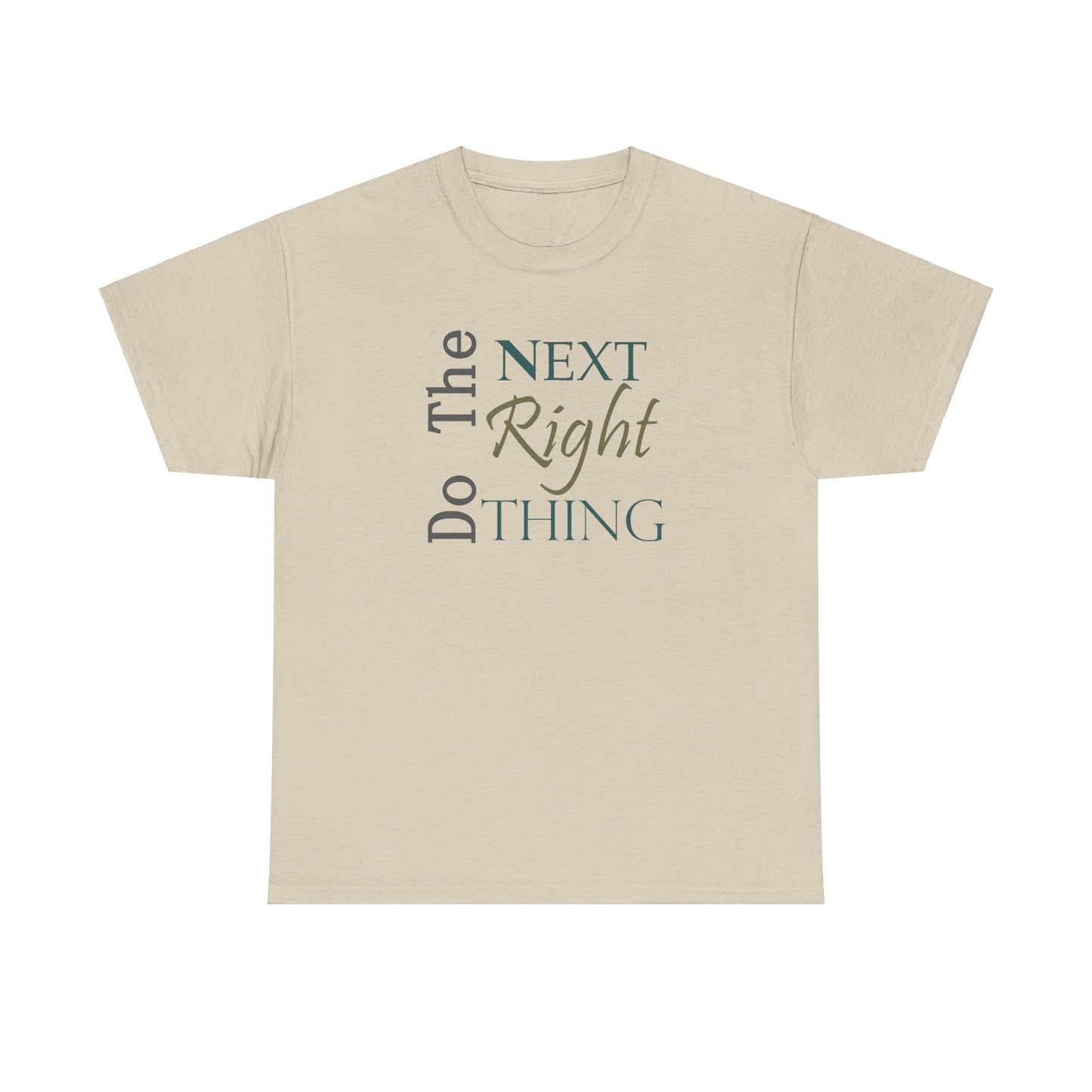 Do the NEXT Right Thing Unisex Heavy Cotton Tee