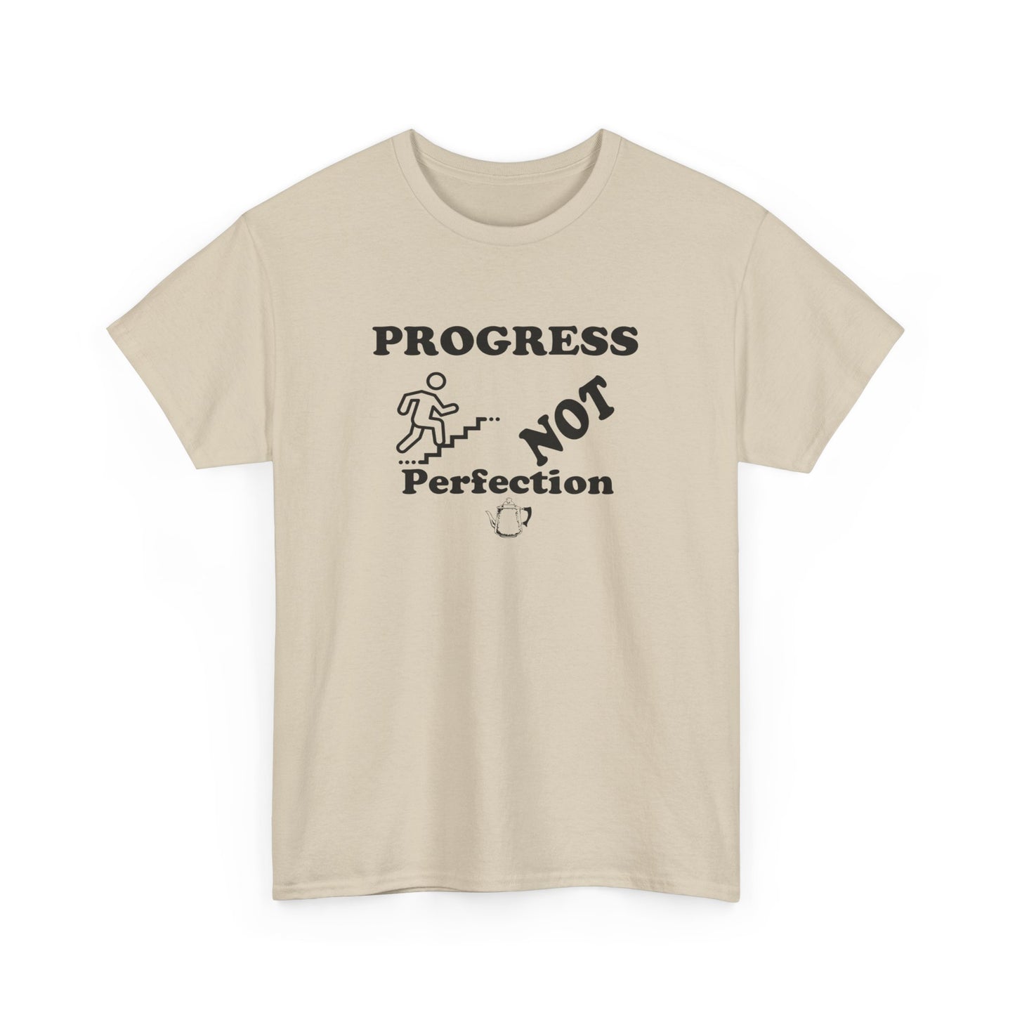 Progress NOT Perfection Unisex Heavy Cotton Tee