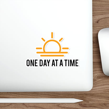 One Day at a Time Vinyl Stickers