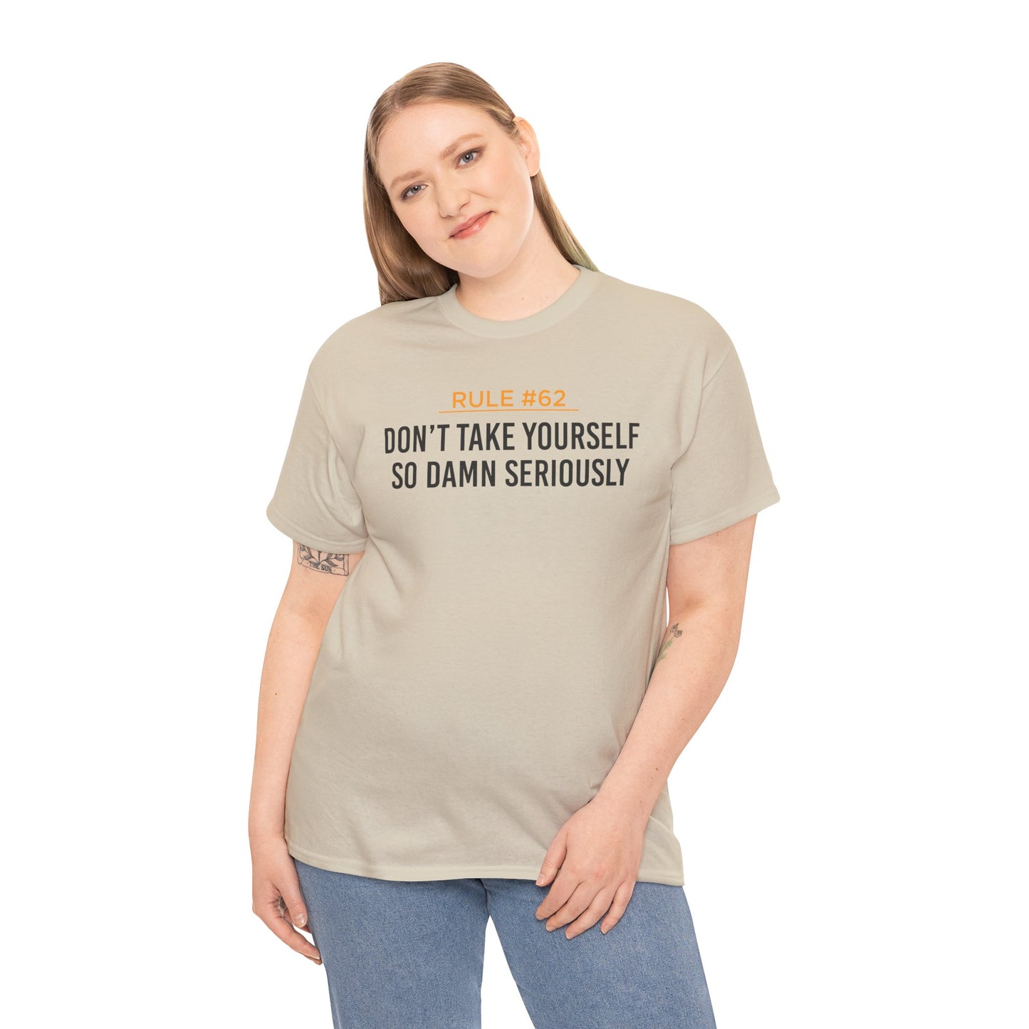 Don't Take Yourself So Serious Unisex Heavy Cotton Tee