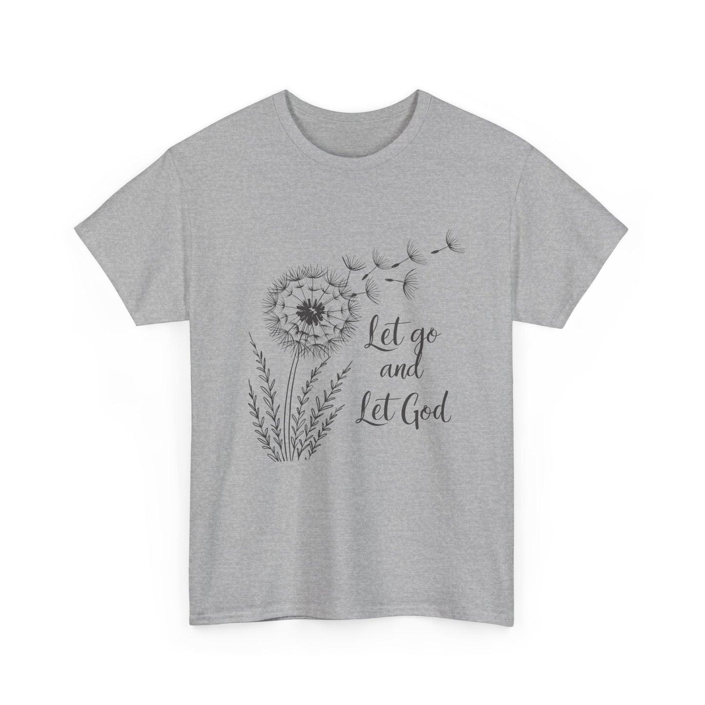 Dandelion Dreams: Let Go and Let God AA T-Shirt