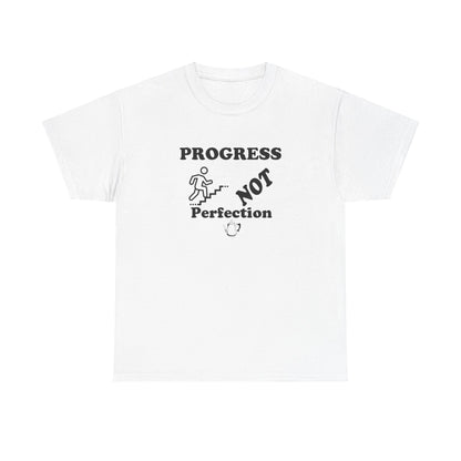 Progress NOT Perfection Unisex Heavy Cotton Tee