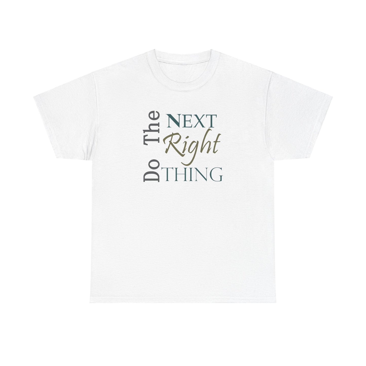 Do the NEXT Right Thing Unisex Heavy Cotton Tee