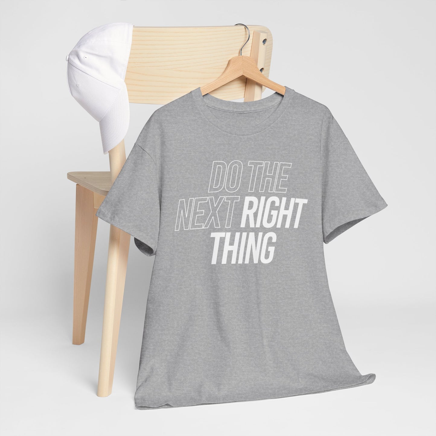 Do the Next Right Thing Unisex Heavy Cotton Tee