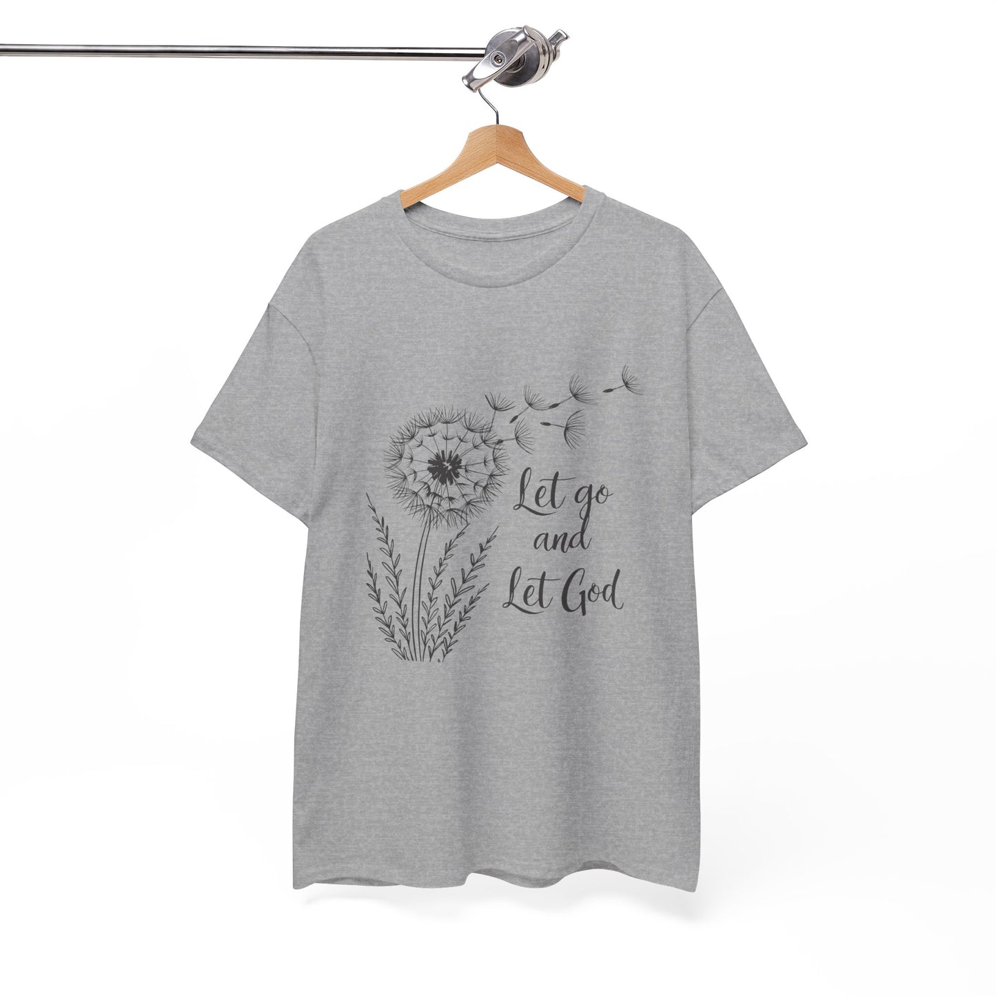 Dandelion Dreams: Let Go and Let God AA T-Shirt