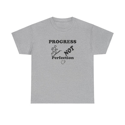 Progress NOT Perfection Unisex Heavy Cotton Tee