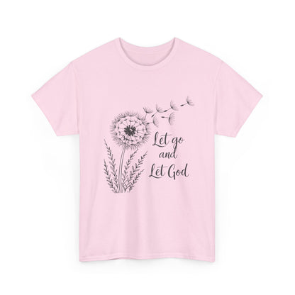 Dandelion Dreams: Let Go and Let God AA T-Shirt
