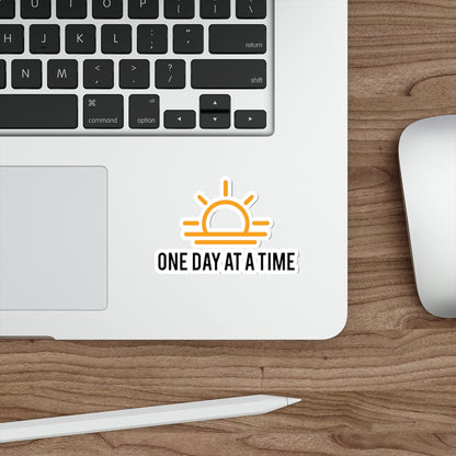 One Day at a Time Vinyl Stickers