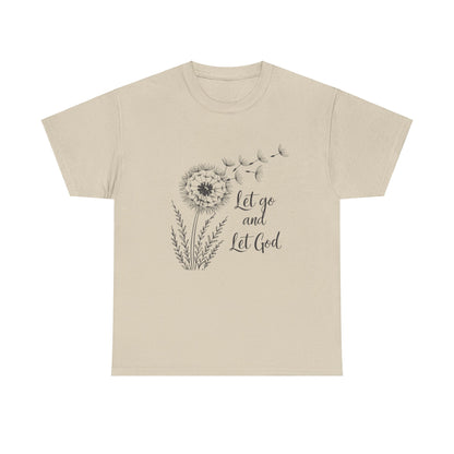 Dandelion Dreams: Let Go and Let God AA T-Shirt