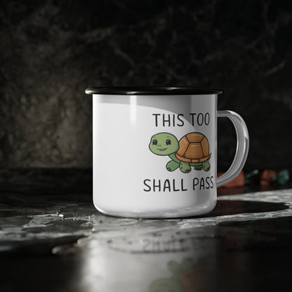 Whimsical Wake-Up: This Too Shall Pass Coffee Mug