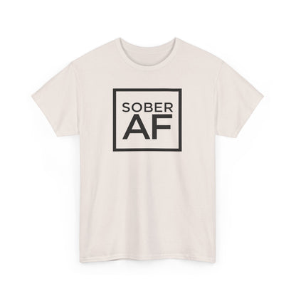 Sober AF Unisex Heavy Cotton Tee