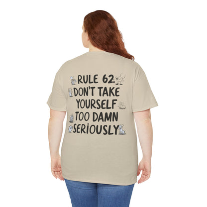 Rule 62 Silly Animals AA Cotton Tee