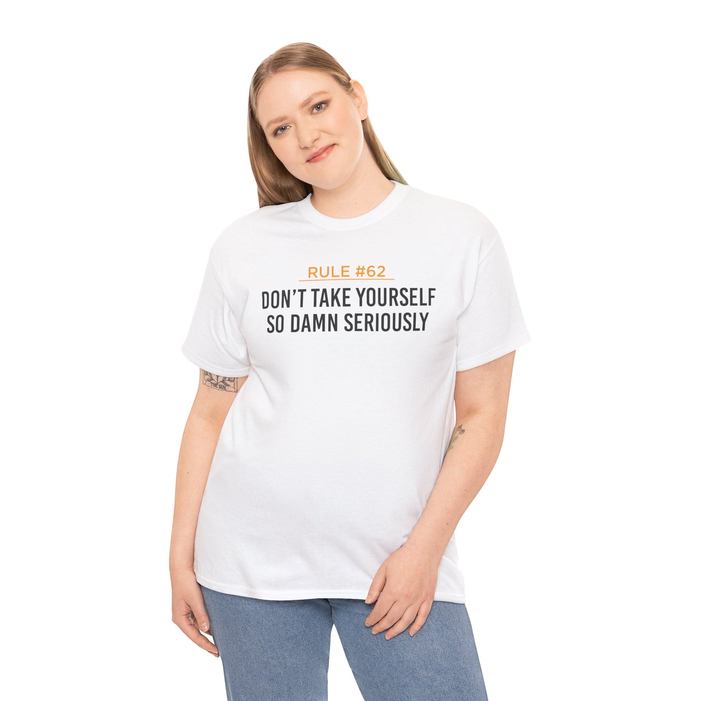 Don't Take Yourself So Serious Unisex Heavy Cotton Tee