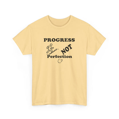 Progress NOT Perfection Unisex Heavy Cotton Tee