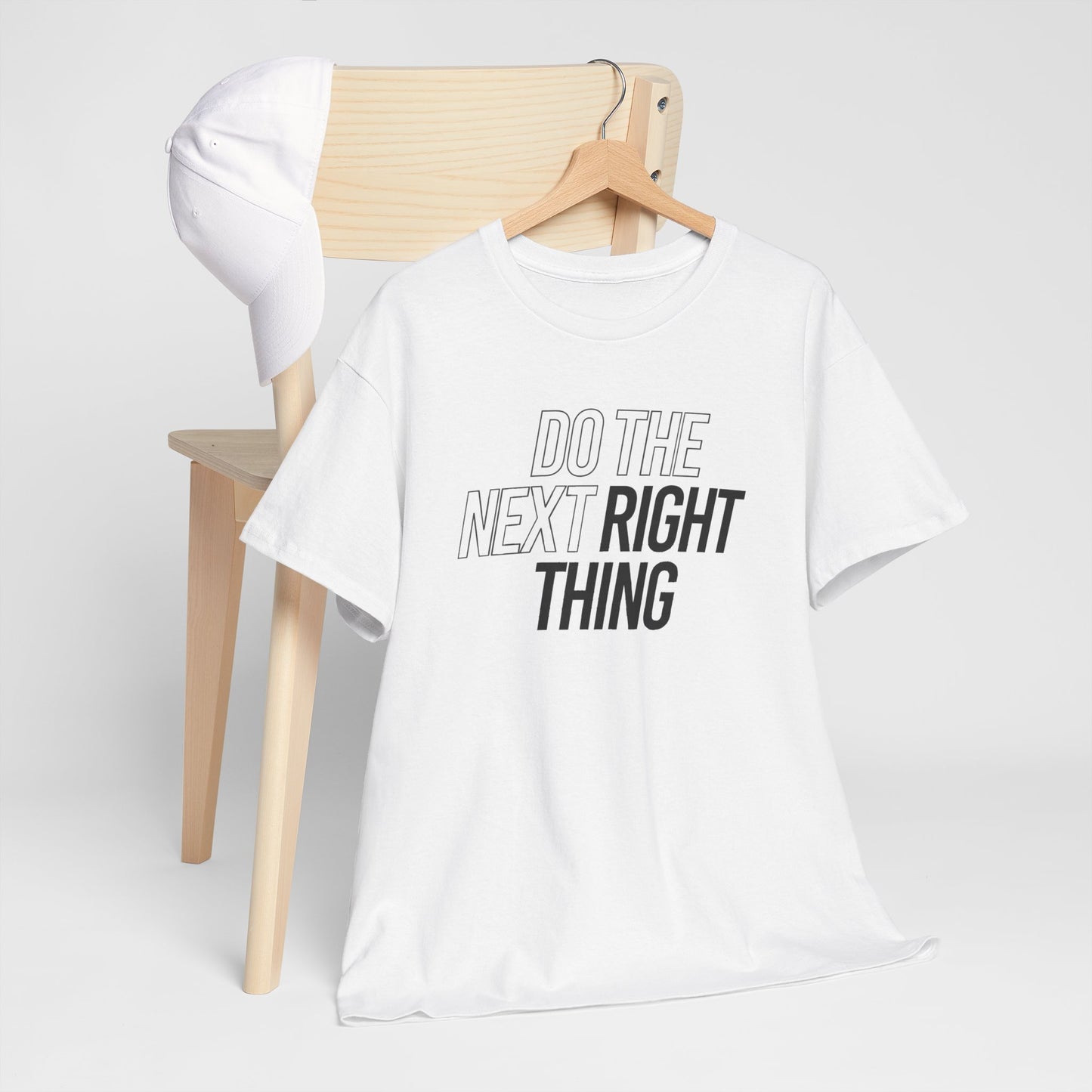 Do the Next Right Thing Unisex Heavy Cotton Tee