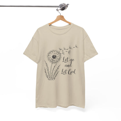 Dandelion Dreams: Let Go and Let God AA T-Shirt