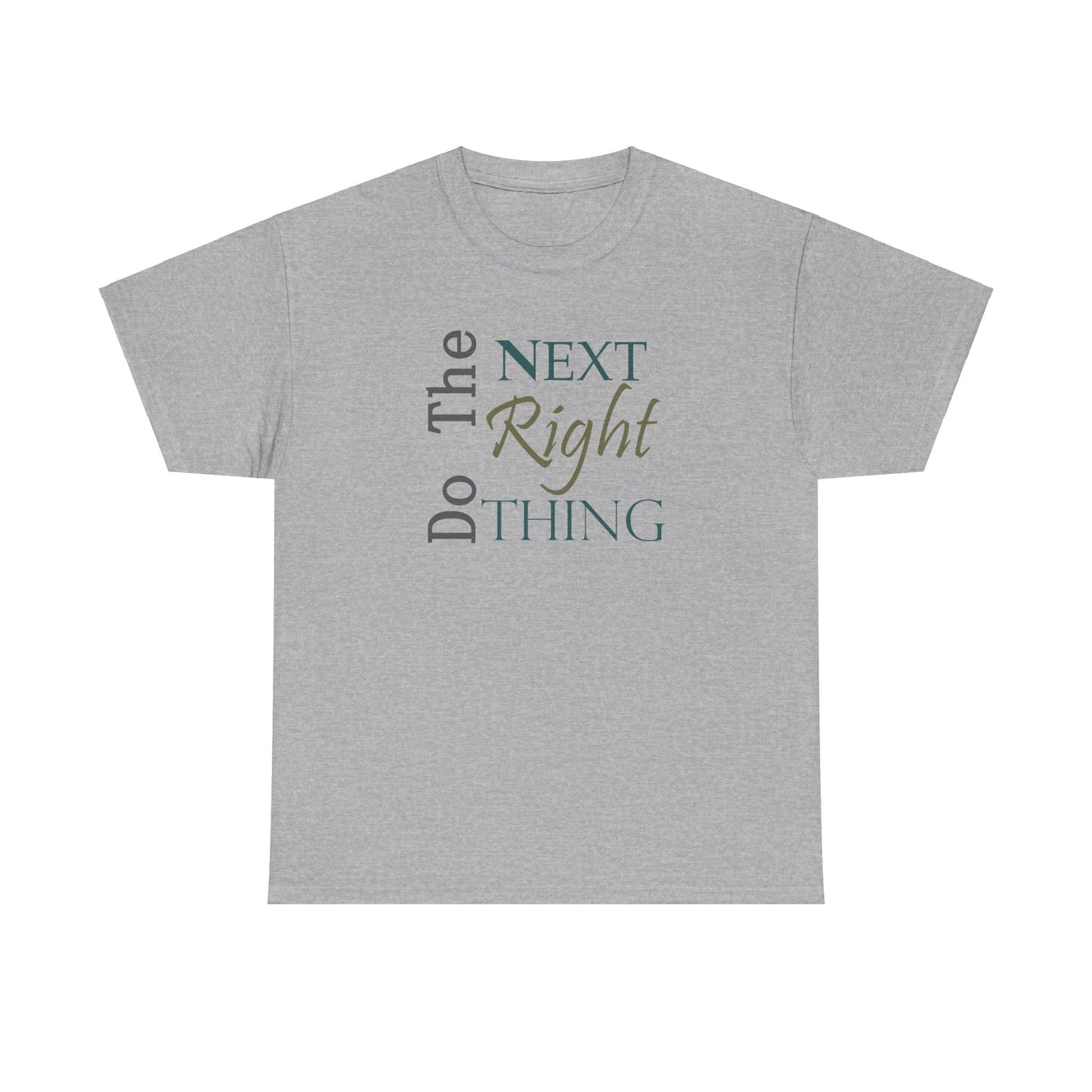 Do the NEXT Right Thing Unisex Heavy Cotton Tee