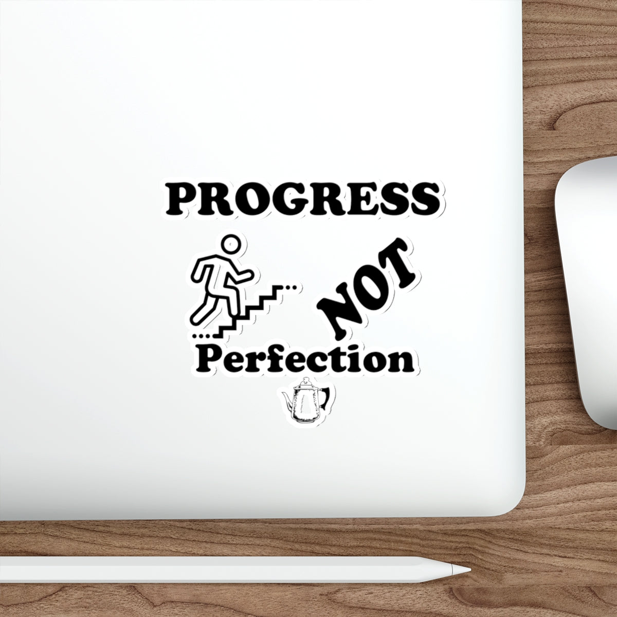 "Progress NOT Perfection" Vinyl Stickers