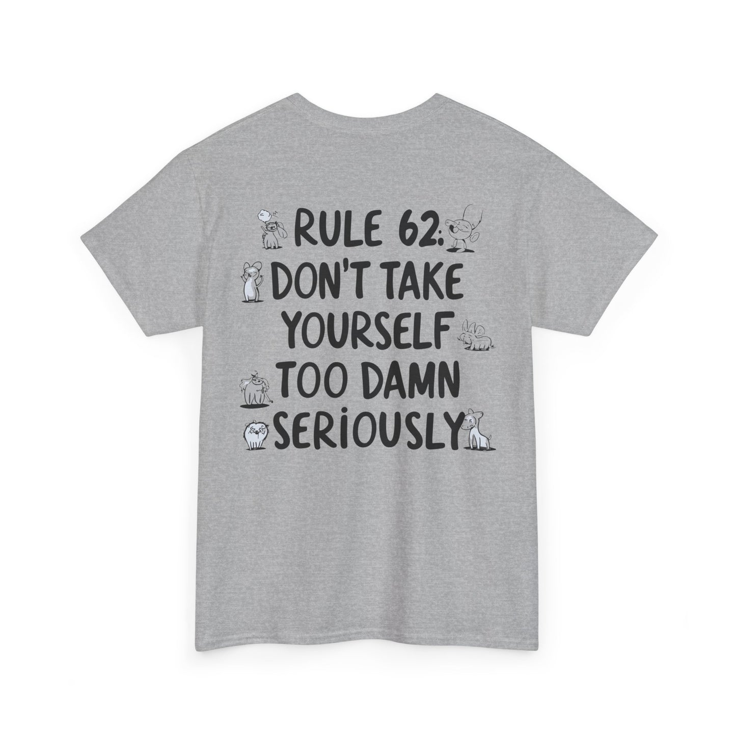 Rule 62 Silly Animals AA Cotton Tee