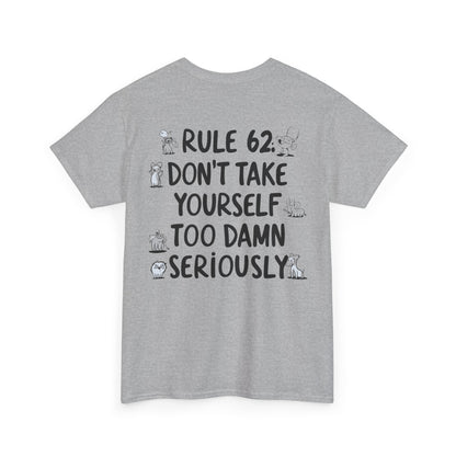 Rule 62 Silly Animals AA Cotton Tee