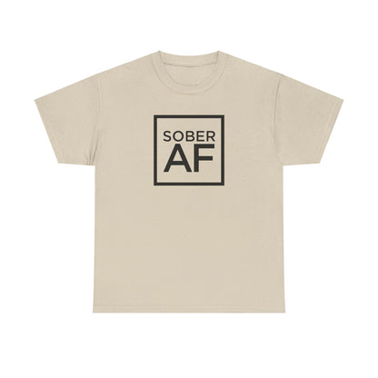 Sober AF Unisex Heavy Cotton Tee