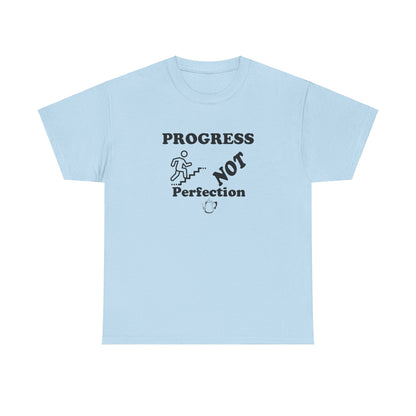 Progress NOT Perfection Unisex Heavy Cotton Tee