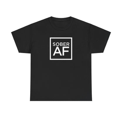 Sober AF Unisex Heavy Cotton Tee