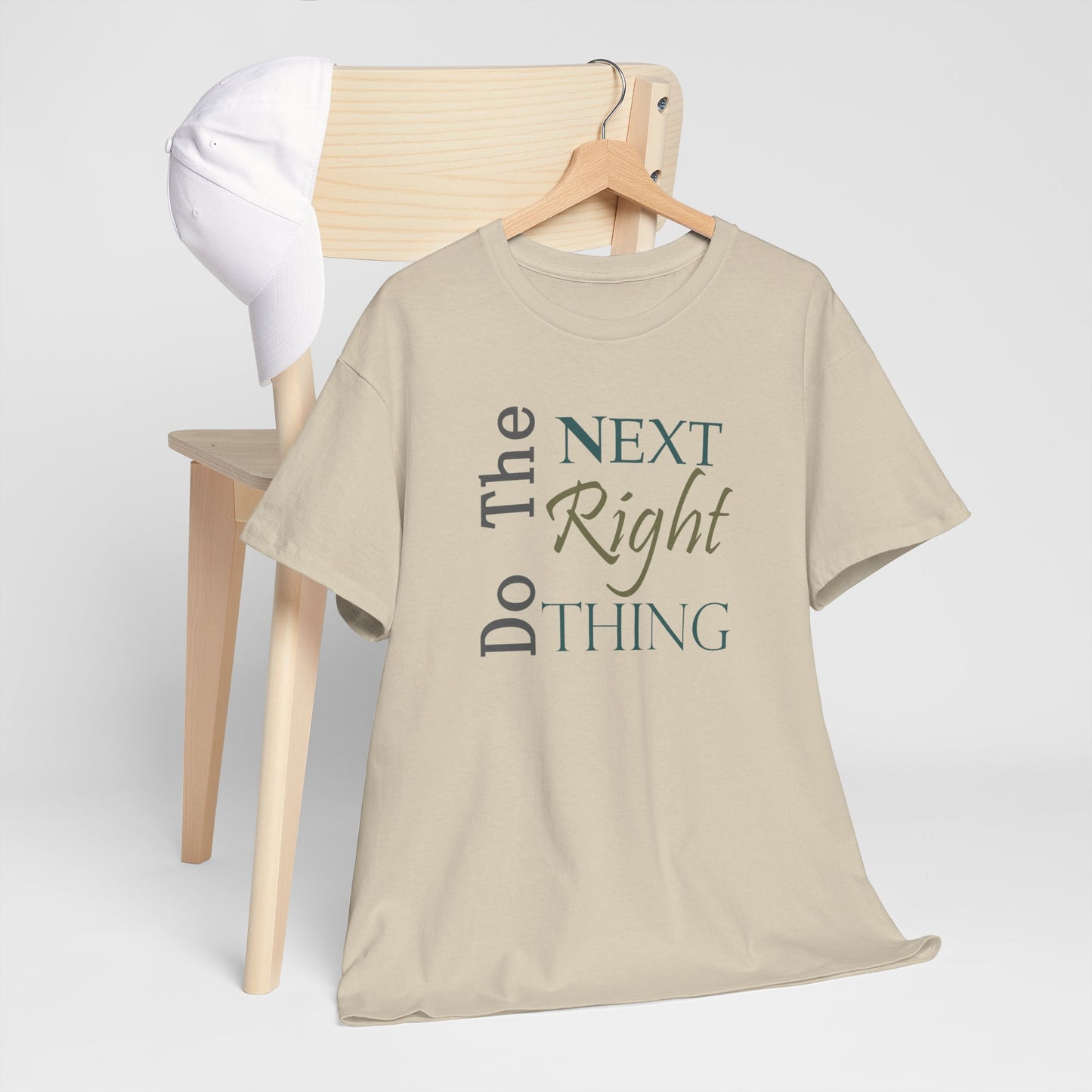 Do the NEXT Right Thing Unisex Heavy Cotton Tee