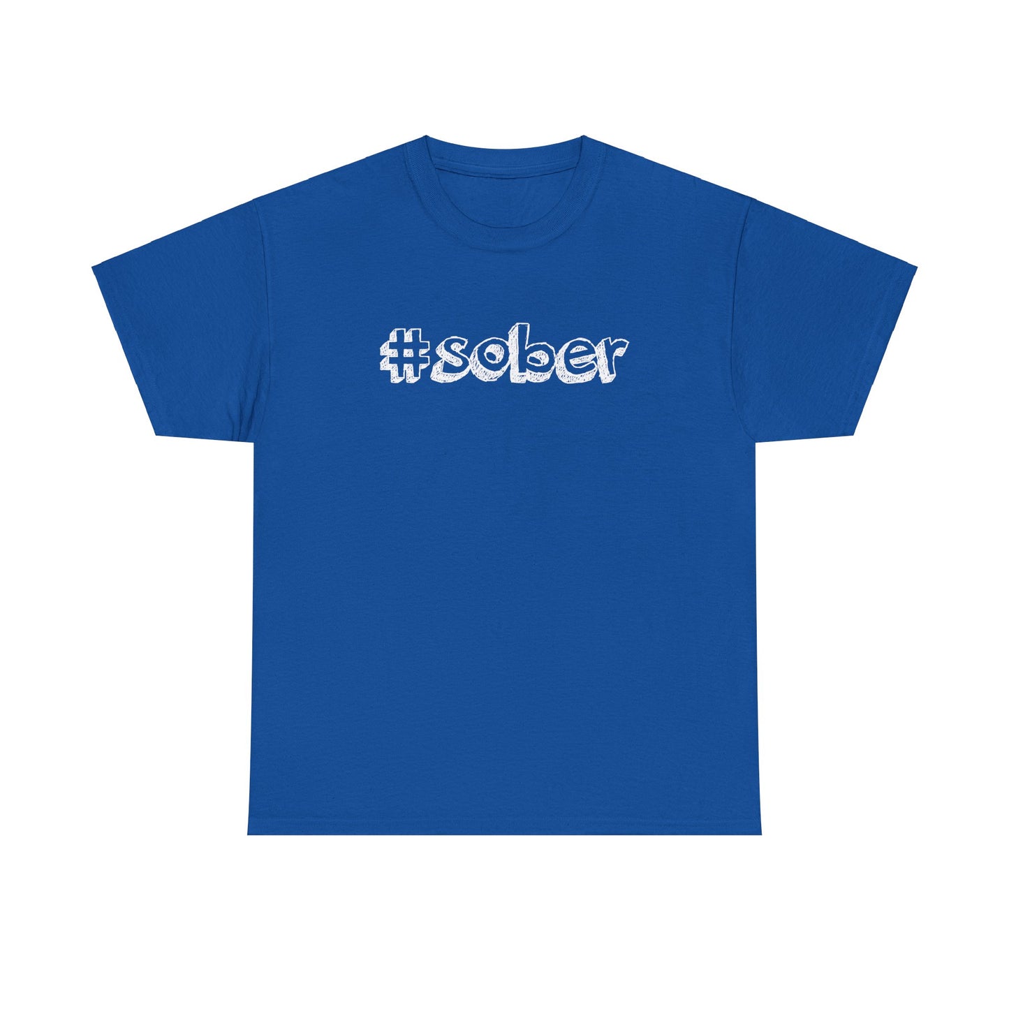 #Sober Unisex Heavy Cotton Tee