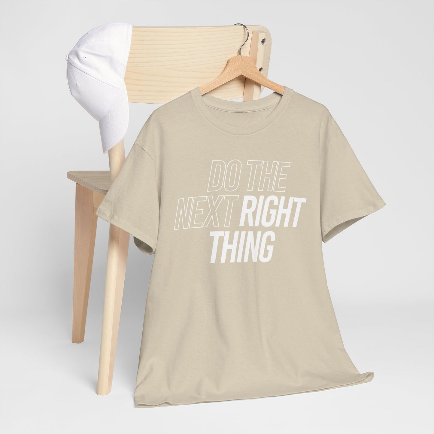 Do the Next Right Thing Unisex Heavy Cotton Tee