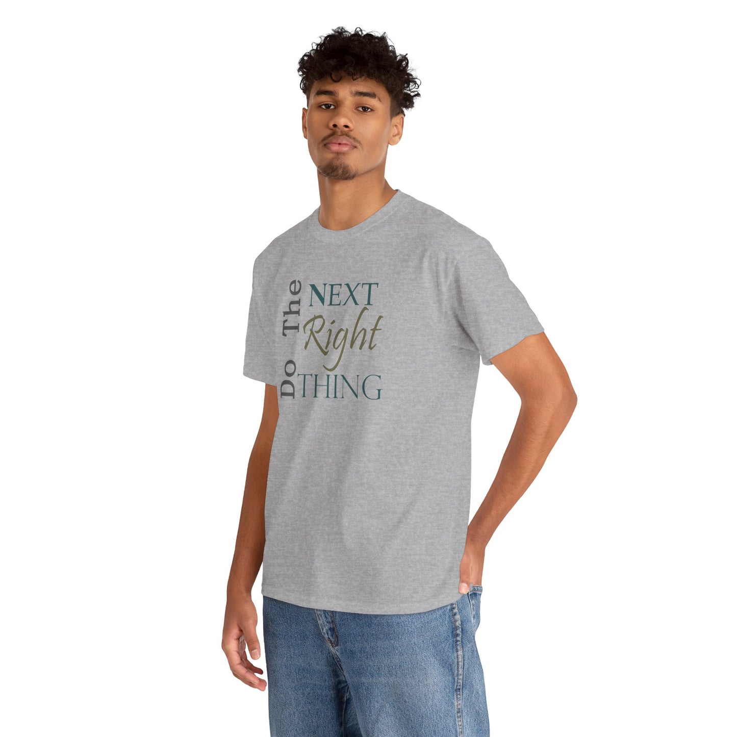 Do the NEXT Right Thing Unisex Heavy Cotton Tee