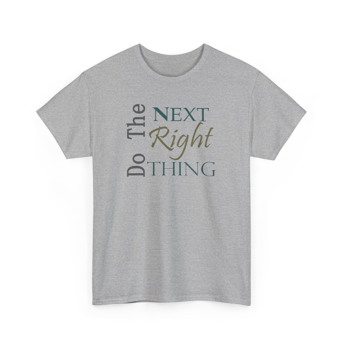 Do the NEXT Right Thing Unisex Heavy Cotton Tee