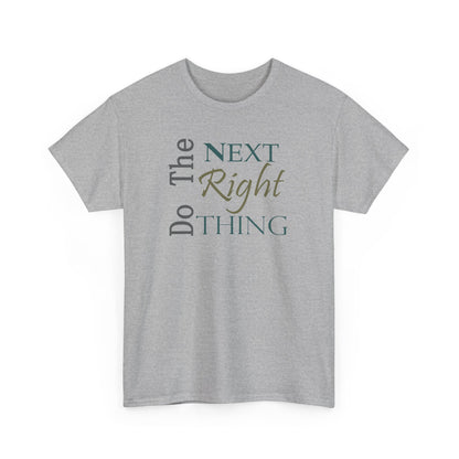 Do the NEXT Right Thing Unisex Heavy Cotton Tee