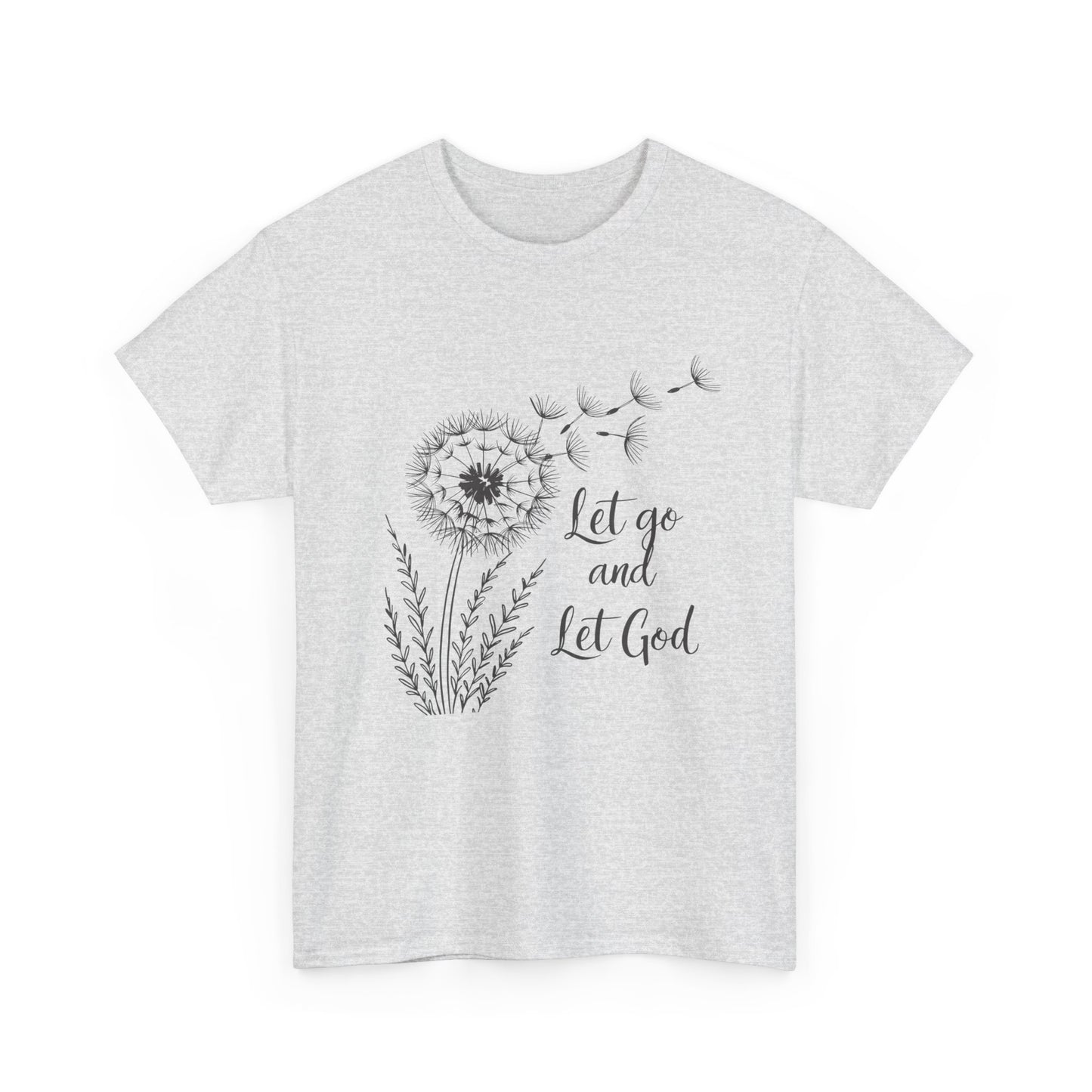 Dandelion Dreams: Let Go and Let God AA T-Shirt