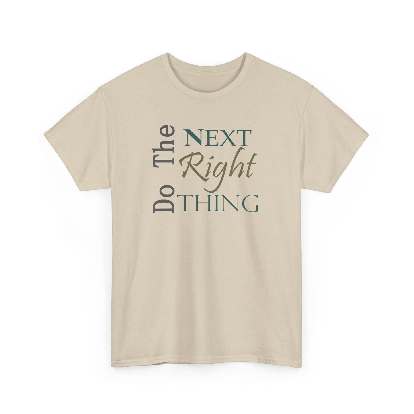 Do the NEXT Right Thing Unisex Heavy Cotton Tee