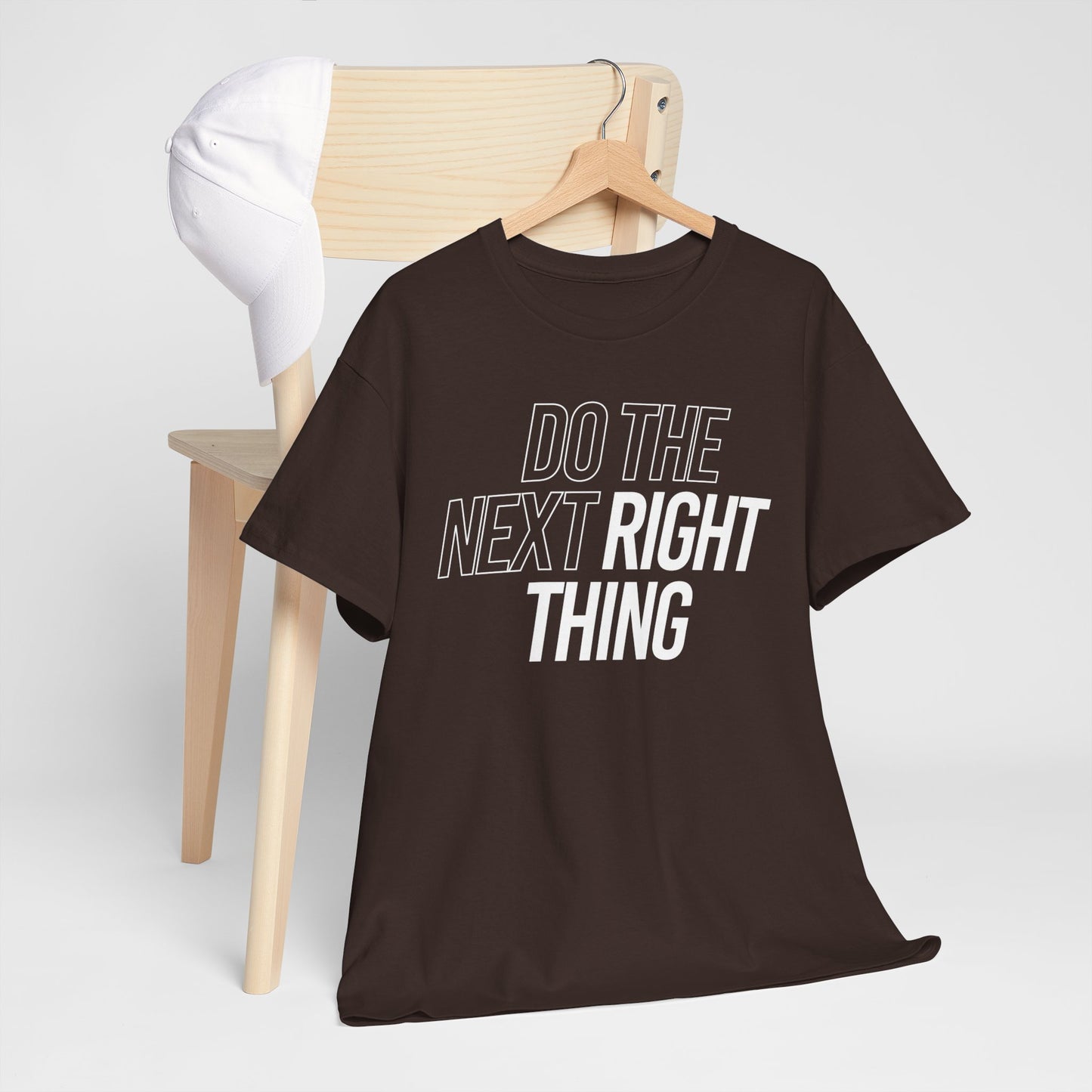 Do the Next Right Thing Unisex Heavy Cotton Tee