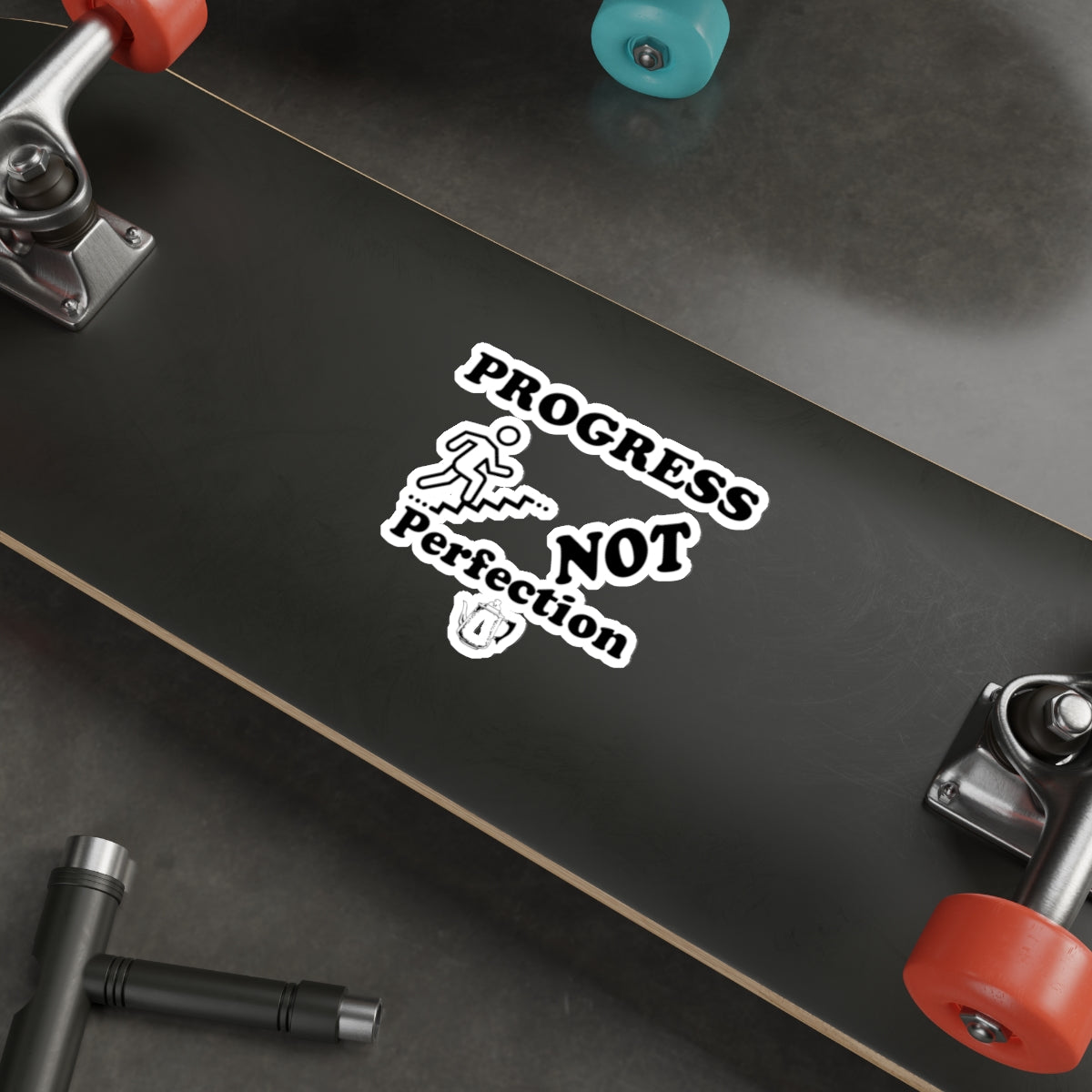 "Progress NOT Perfection" Vinyl Stickers