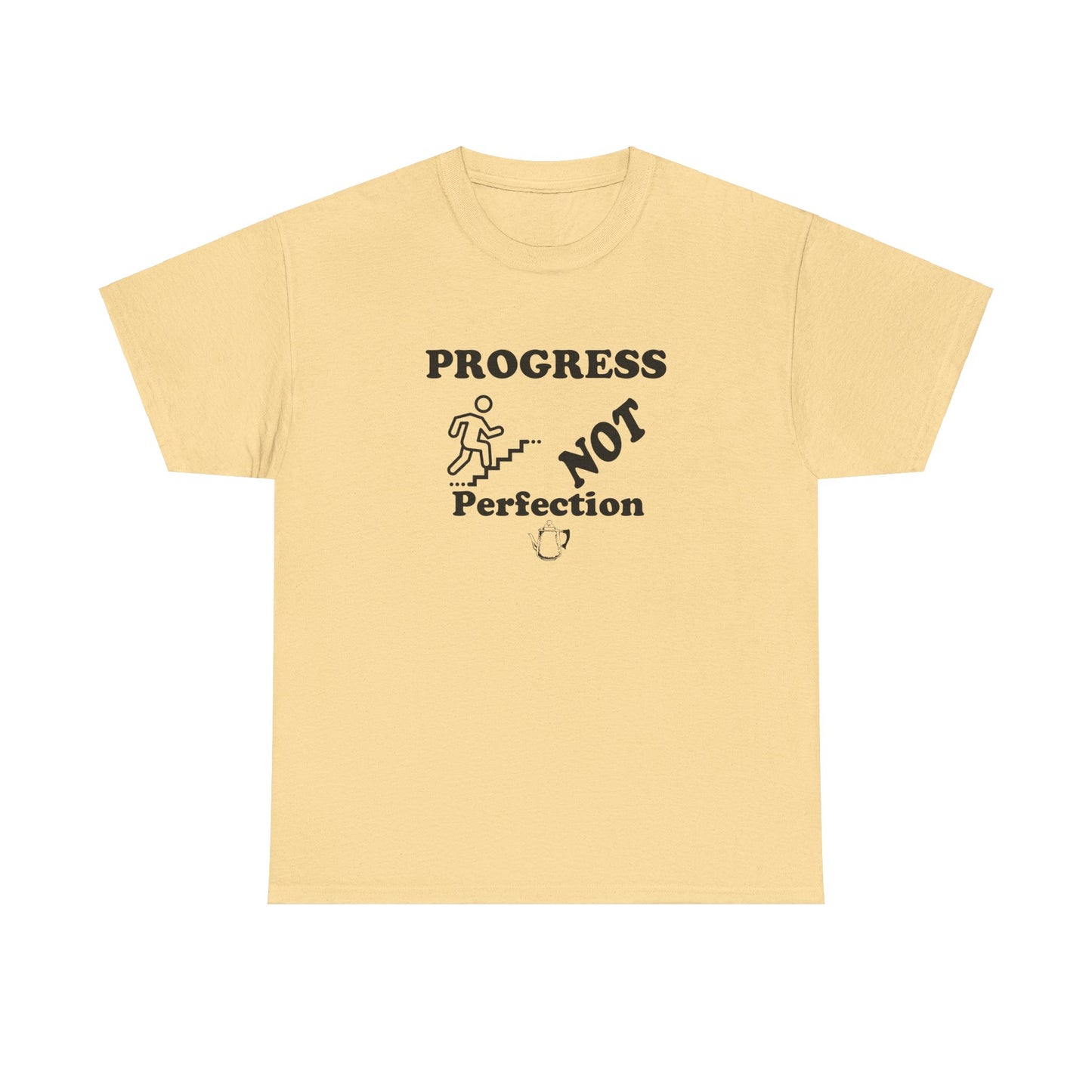 Progress NOT Perfection Unisex Heavy Cotton Tee