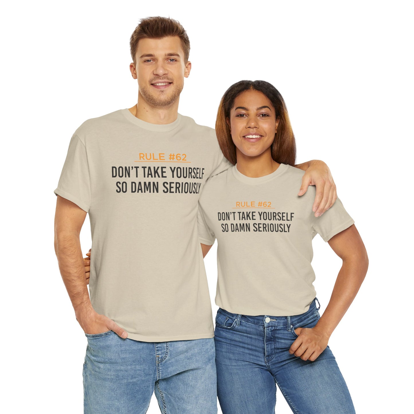 Don't Take Yourself So Serious Unisex Heavy Cotton Tee