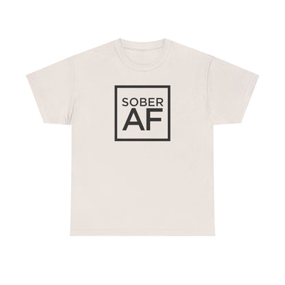 Sober AF Unisex Heavy Cotton Tee